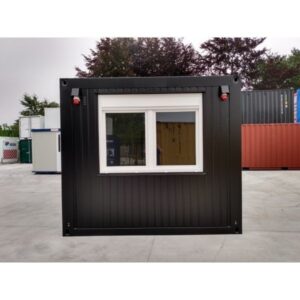 Container De Bureau Noir 6 X 3 M